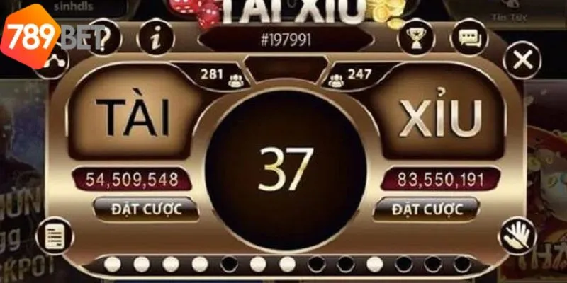 Cách tham gia chơi tài xỉu online tại 789Bet